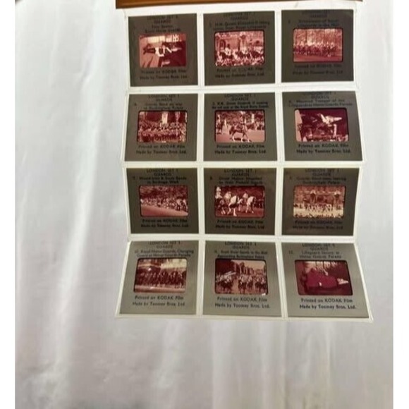 Kodak London "Colour Slides" London Guards 35M Printed on Eastman Ektachrome - Picture 3 of 9